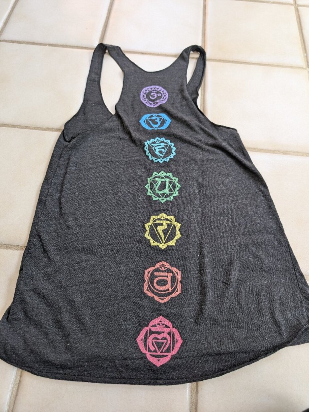 Grizzly Love American Apparel Chakra Racerback Tank